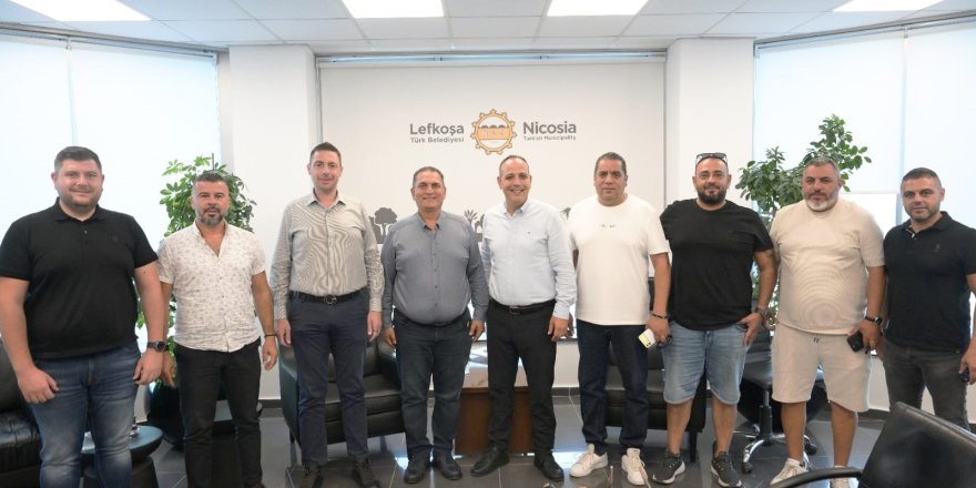 Lefkoşa kulüplerinden LTB’ye teşekkür ziyareti