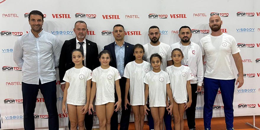 Cimnastikte Türkiye dördüncülüğü