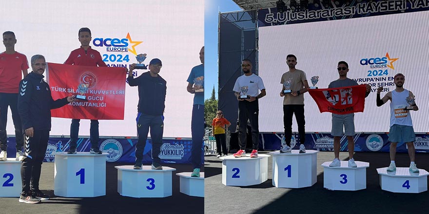 Atletlerimiz Kayseri’de kürsüde