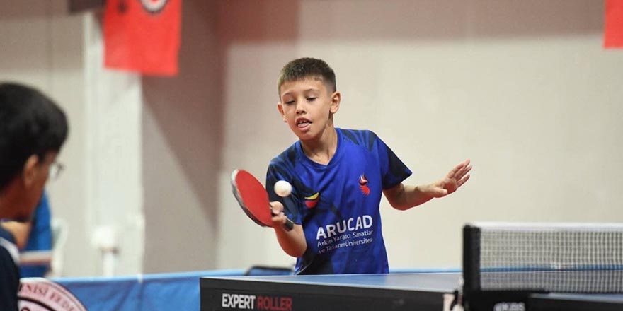 Masa tenisinde U11 Ferdi Klasman Turnuvası başlıyor