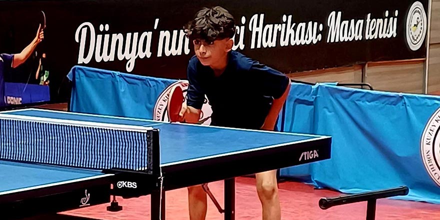 Masa tenisinde U13'ler lig mücadelesine başlıyor