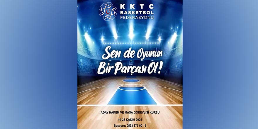 Basketbolda Aday Hakem ve Masa Görevlisi Kursu düzenleniyor