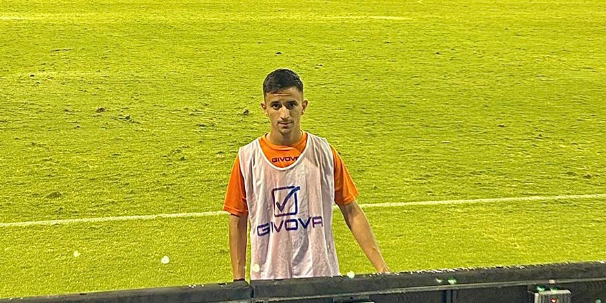 Mehmet Elmas, Kıbrıs Kupası maçında A takım kadrosunda yer aldı