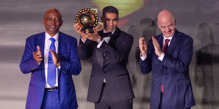 Afrika'da yılın futbolcusu Achraf Hakimi