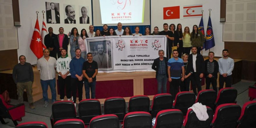 Basketbolda Aday Hakem ve Masa Görevlisi Kursu başladı