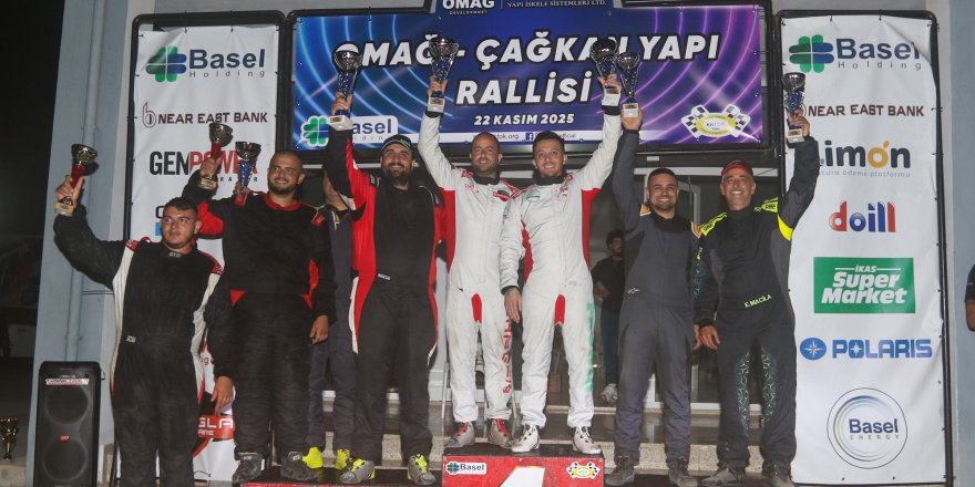 2025 Ralli Şampiyonu Alptürk-Çağla ikilisi oldu