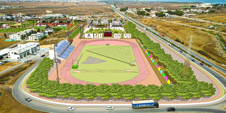 Gazimağusa’ya Kıbrıs’ın ilk olimpik temalı parkı kazandırılıyor