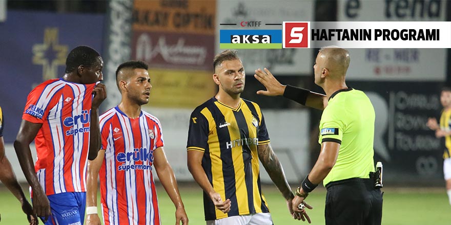 Futbolda haftanın programı