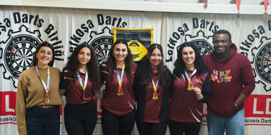 Üniversite dartsta şampiyon AÖA ve DAÜ