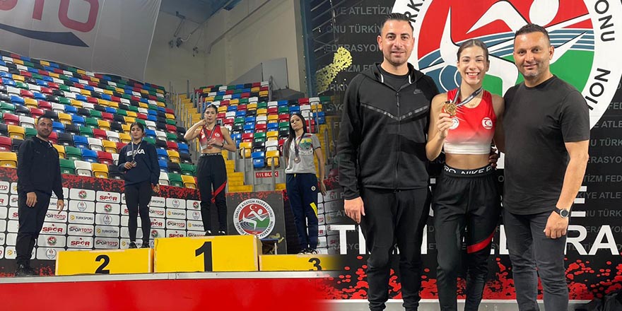 Ecem, Türkiye şampiyonluğuna atladı