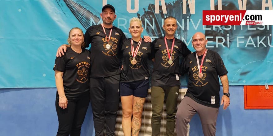 Potent Spor Kulübü, Mersin’de kürsüye adını yazdı