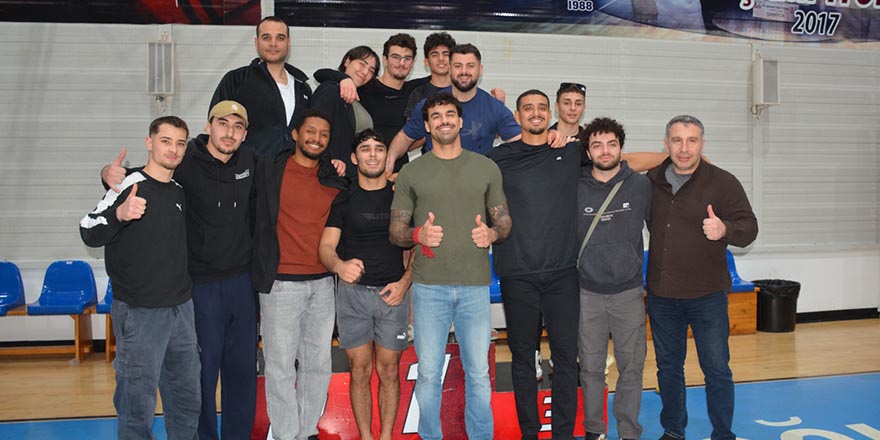 Yakın Doğu Spor Kulesi ev sahipliğinde Jiu-Jitsu şöleni yaşandı