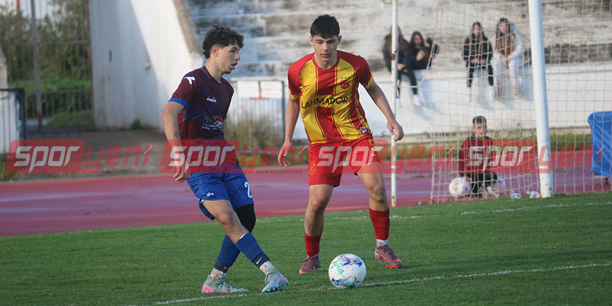 U17 Elit Ligi'nde Göçmenköy - Mağusa Türk Gücü finali...