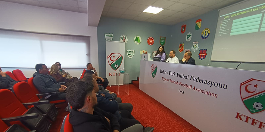 Saydam U15 Ligi'nde 2025-2026 Sezonu fikstürü çekildi