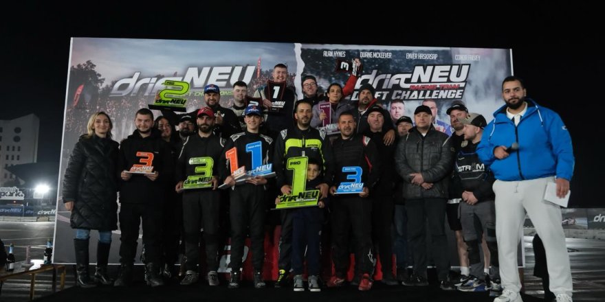 Drift heyecanı nefes kesti