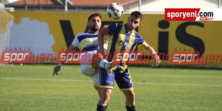Aslanköy puanı son nefeste kurtardı: 1-1