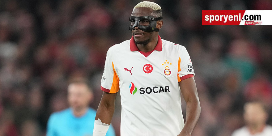 Galatasaray'da Osimhen ameliyat edildi