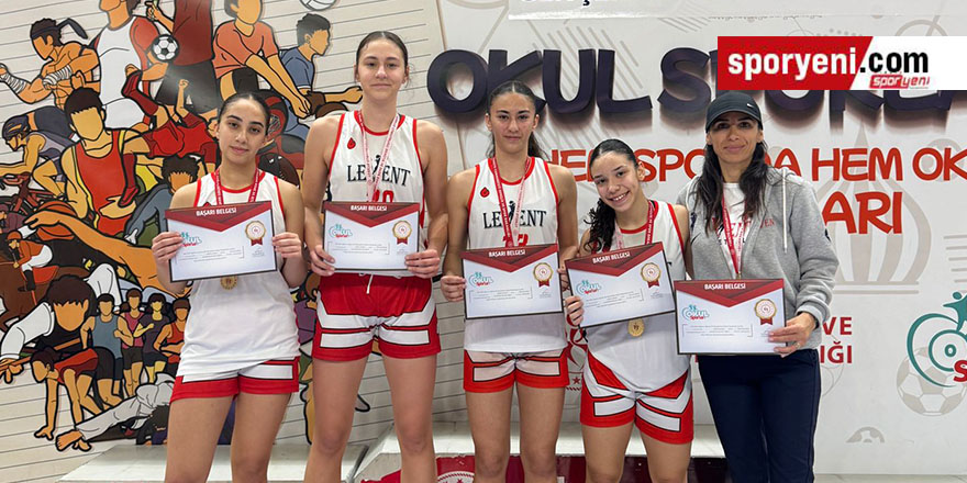 Levent Kolej rakip tanımadan Türkiye finallerinde