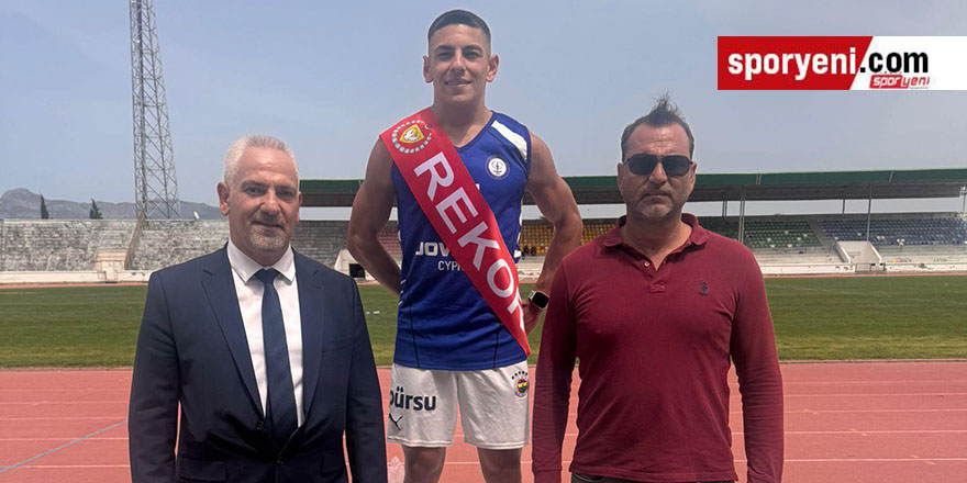 Arda Yurttaş’tan yeni lise rekoru