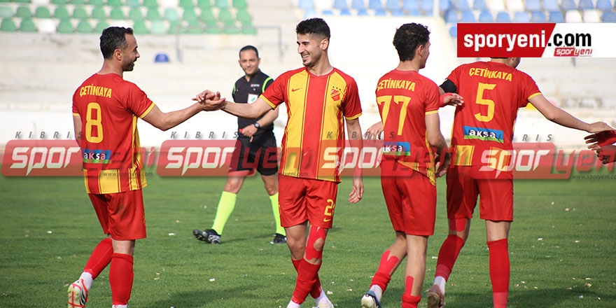 Çetinkaya, Lefke’yi uzatmada üzdü: 2-1