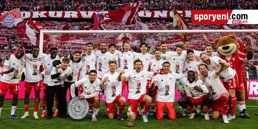 Almanya’da şampiyon Bayern Münih