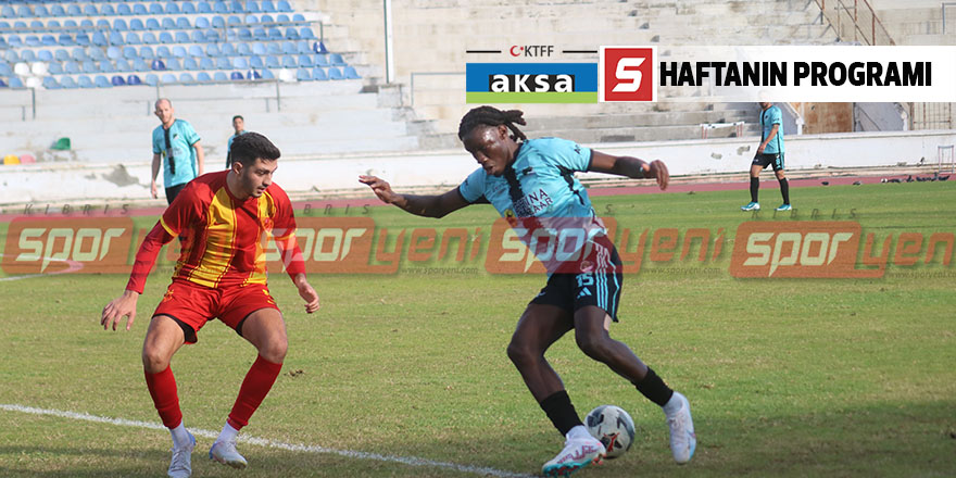 Futbolda haftanın programı