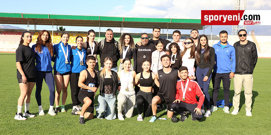 Üniversitelerde DAÜ atletizmin zirvesinde