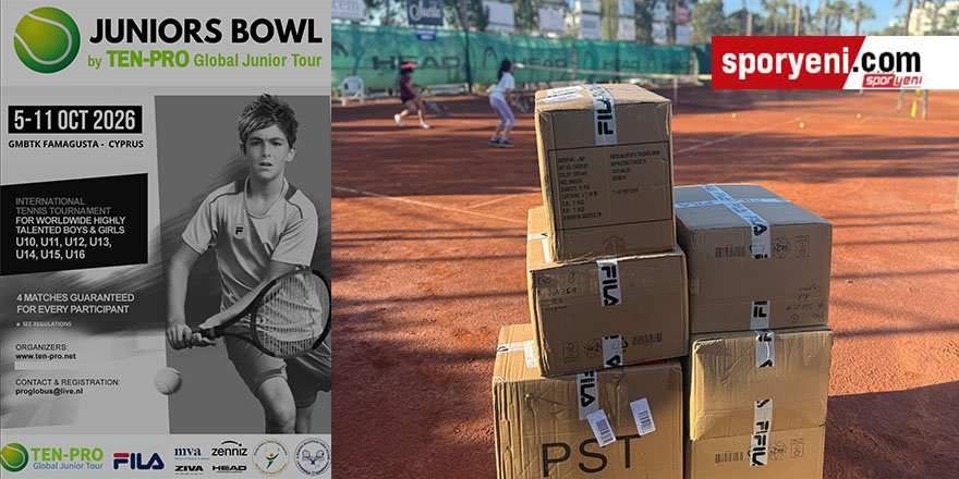 Gazimağusa’da düzenlenecek TEN-PRO Junior Bowl için hazırlıklar son sürat
