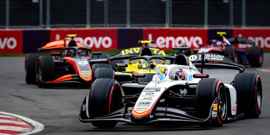 Formula 2'de Kanada GP sprint yarışında zafer Leon'un