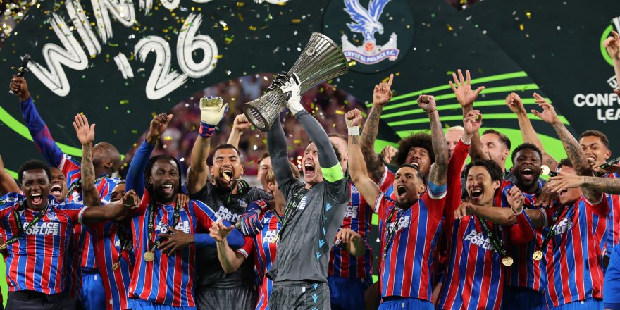UEFA Konferans Ligi'nde şampiyon Crystal Palace oldu
