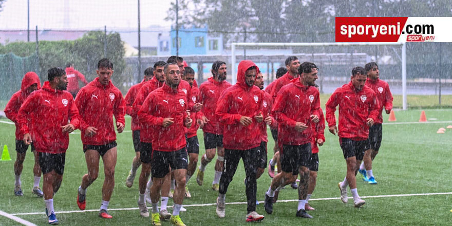 Milliler son provayı yoğun yağmur altında yaptı