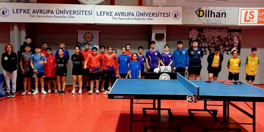 Masa tenisinde U15 En İyiler Turnuvası yapılacak