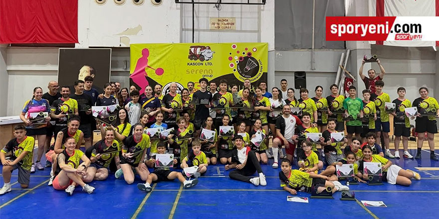 Lefkoşa Badminton Open 2026 tamamlandı