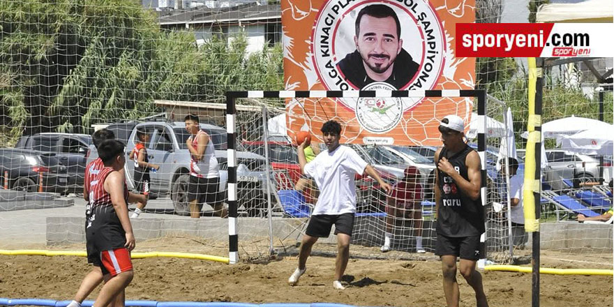 Tolga Kınacı Plaj Hentbol Turnuvası ikinci kez düzenleniyor