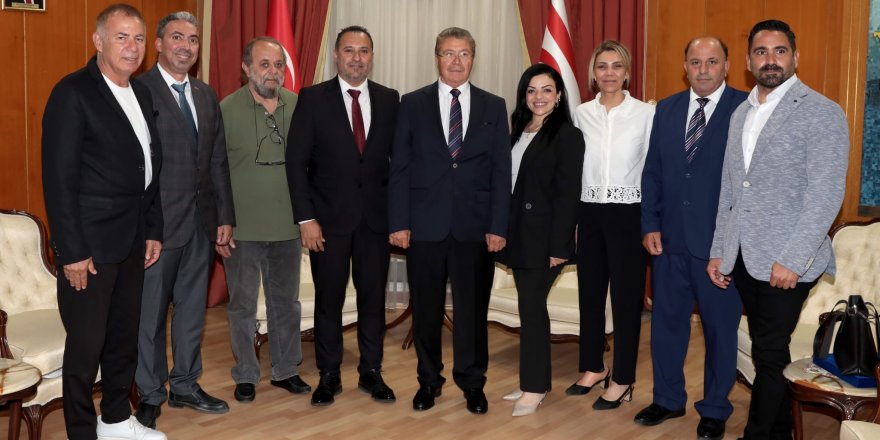 KTSYD yönetimi Üstel'i ziyaret etti