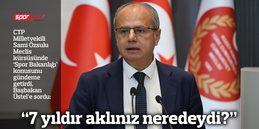 “7 yıldır aklınız neredeydi?”