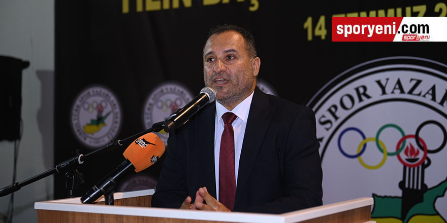 “Sporumuza değer katan herkese teşekkür ediyorum”