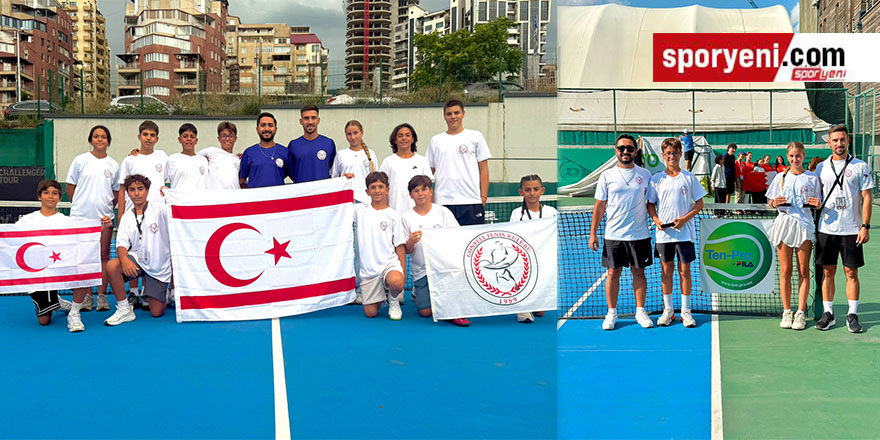 Gönyeli Tenis Kulübü, Gürcistan’da parladı
