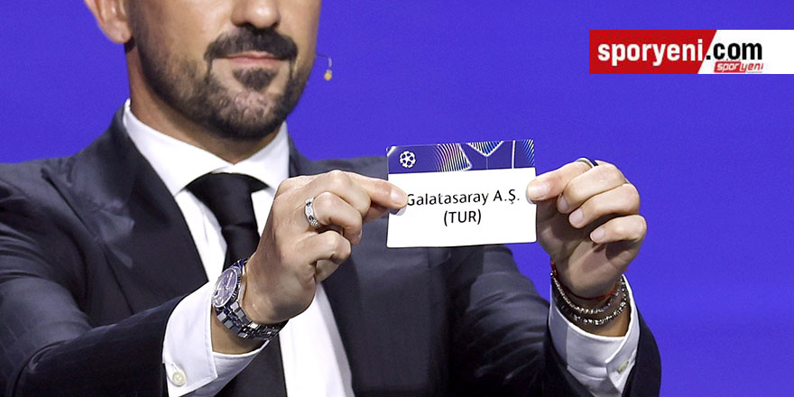 Galatasaray'ın Şampiyonlar Ligi fikstürü belli oldu