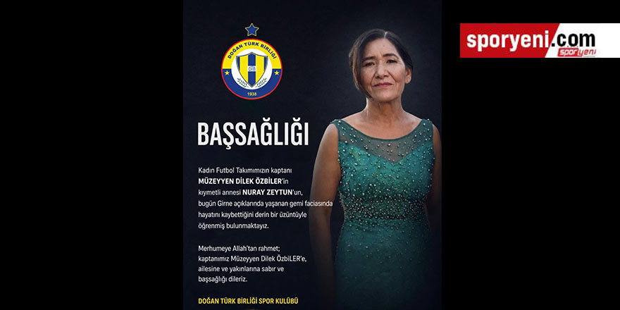Dilek Özbiler'in acı günü