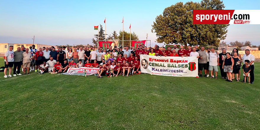 Cemal Balses Anı Maçı Mormenekşe’nin