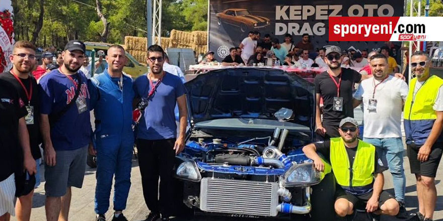 KKDSOD ekibi, Kepez Drag Yarışları’nda yer aldı