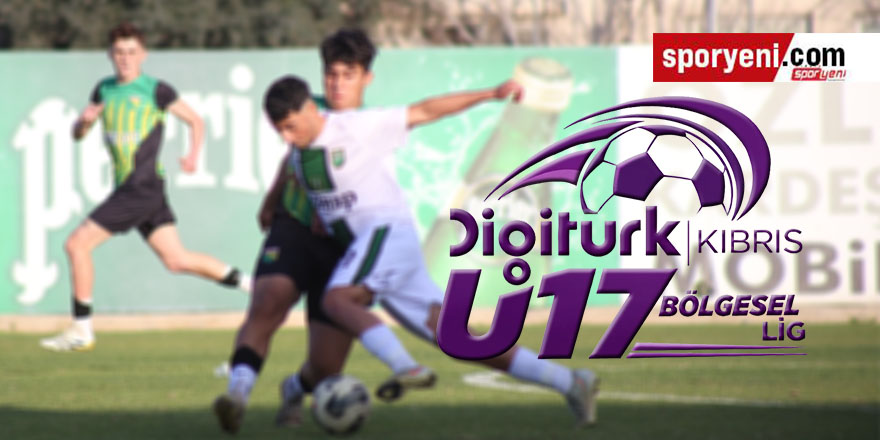 U17 Bölgesel Lig'de fikstür çekiliyor