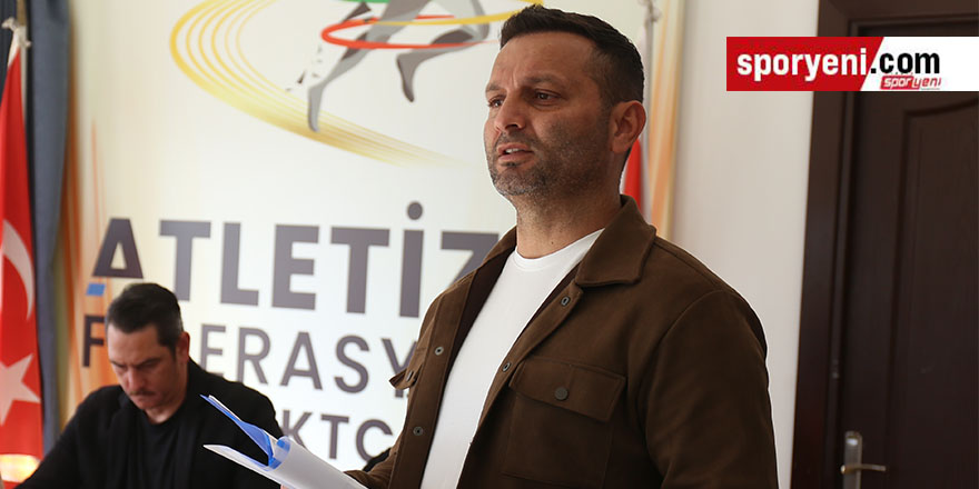 “Attila Topaloğlu Sahası, atletizmin geleceği için önemli bir başlangıç olacak”
