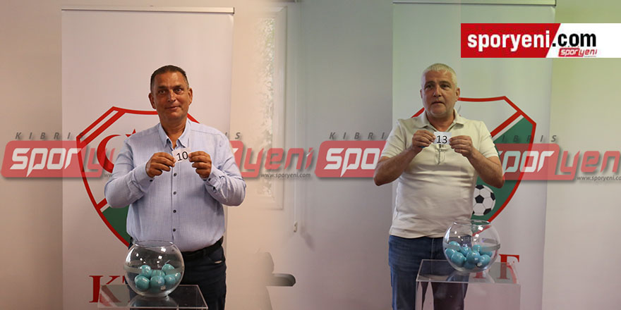 Kupada eşleşmeler belirlendi