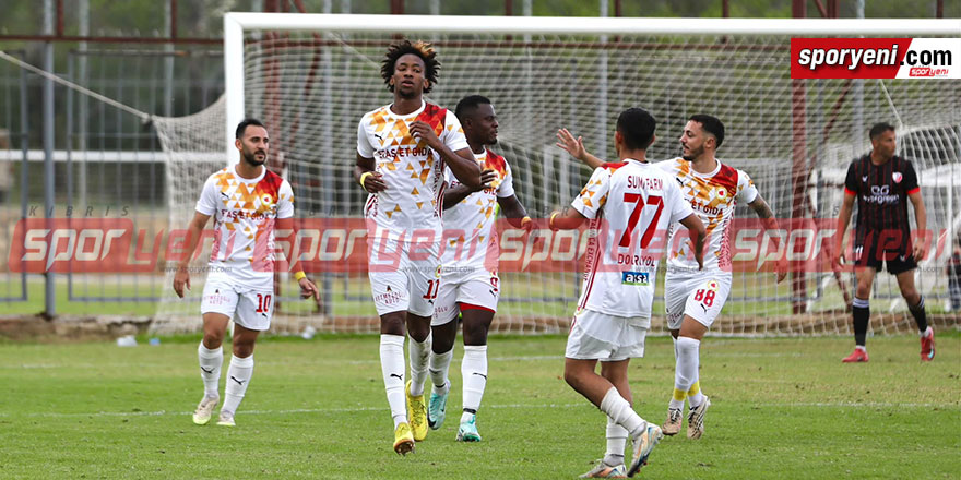 Mesarya, Esentepe deplasmanında güldü: 1-4