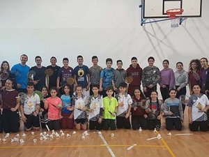 Badmintonda milli kamp tamamlandı