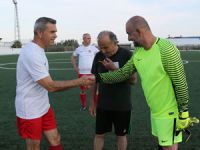 Vekiller, gazeteciler ile karşılaştı