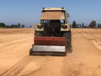 Yeni Erenköy sahasında çim ekimi gerçekleşti