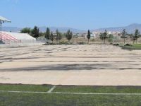 Gönyeli doğal çim zemine dönüştürülüyor